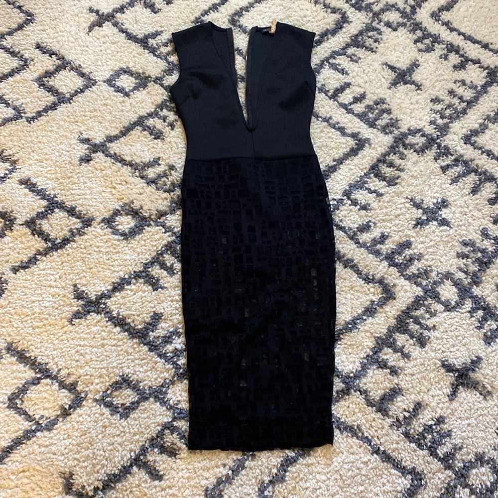 Sexy black dress